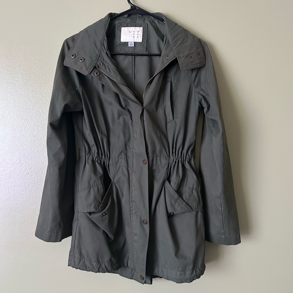 Green Fall Jacket